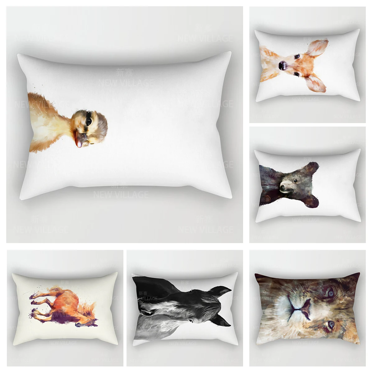 Modern Decorative Cushion for Home Living animal Room Decor Throw Pillow Cover 48*74 children 30x50cm 40x60cm 50x70cm cartoon
Modern Decorative Cushion for Home Living animal Room Decor Throw Pillow Cover 48*74 children 30x50cm 40x60cm 50x70cm cartoon