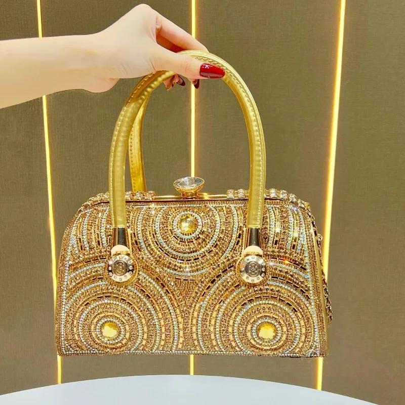 Women's Shoulder Bag Luxury Rhinestone Chain Convertible Mini Evening Party Clutch Crossbody Handbag
Women's Shoulder Bag Luxury Rhinestone Chain Convertible Mini Evening Party Clutch Crossbody Handbag