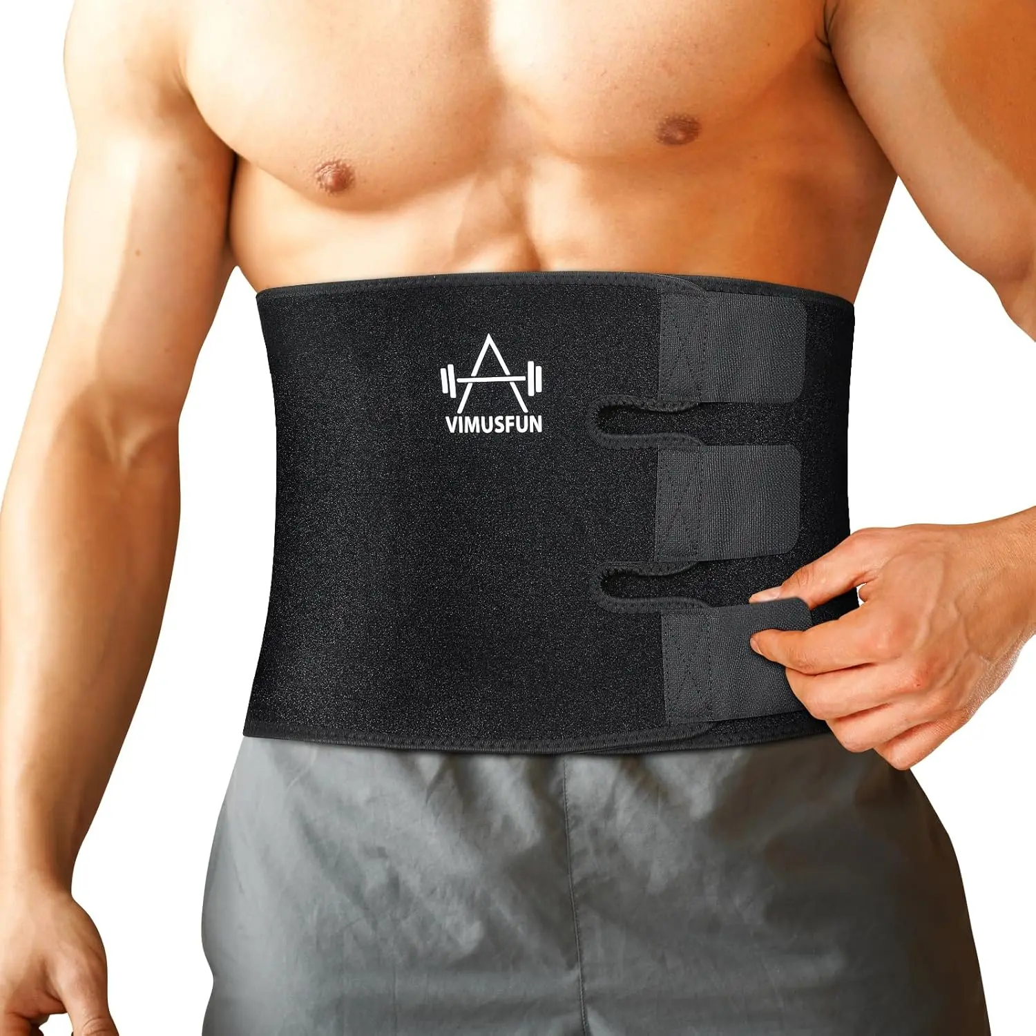 Waist Trimmer Belt Men Sweat Band Stomach Wrap, Waist Trainer for Women Workout
Waist Trimmer Belt Men Sweat Band Stomach Wrap, Waist Trainer for Women Workout