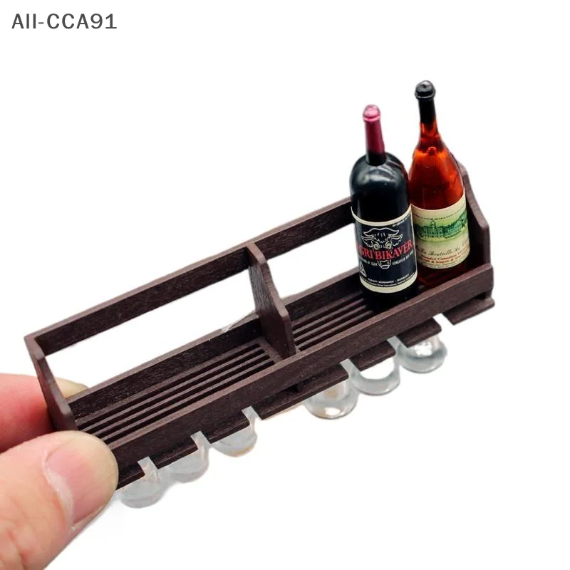 1 Set 1:12 Dollhouse Miniature Furniture Simulation Wall Mounted Wine Rack Cup Rack Hanging Display Rack Toy for Kids Gift
1 Set 1:12 Dollhouse Miniature Furniture Simulation Wall Mounted Wine Rack Cup Rack Hanging Display Rack Toy for Kids Gift