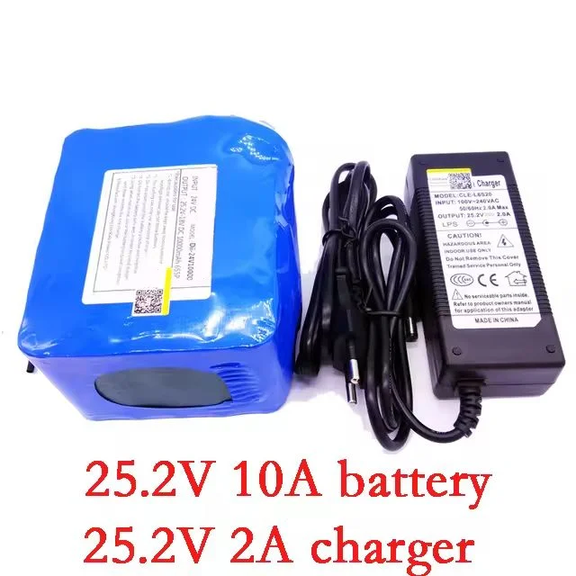 Daweikala Brand 24V 10Ah 6S5P battery pack lithium 350w e-bike li-ion 25.2V 10000mah lithium bms electric bike battery 250W+2A
Daweikala Brand 24V 10Ah 6S5P battery pack lithium 350w e-bike li-ion 25.2V 10000mah lithium bms electric bike battery 250W+2A