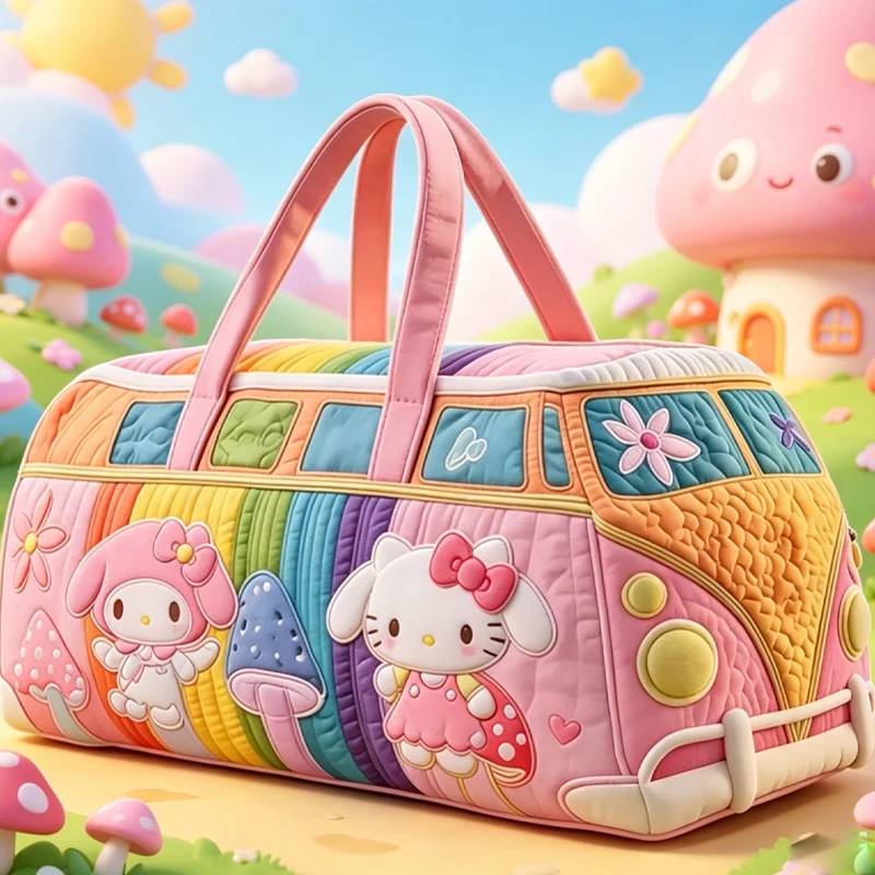New Hello Kittys Sports Backpack Travel Bag Fashion 3D Printing Lady Yoga Bag Handbag Student Bags for Woman Large Capacity
New Hello Kittys Sports Backpack Travel Bag Fashion 3D Printing Lady Yoga Bag Handbag Student Bags for Woman Large Capacity