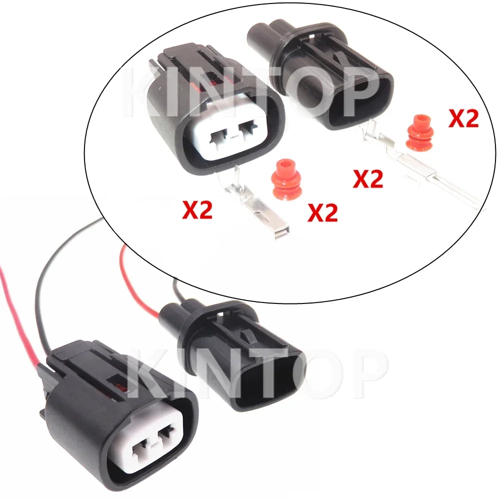1 Set 2 Pins Automotive Male Female Docking Connector ABS Sensor AC Assembly Plug Brake Induction Socket 6189-0706 For Toyota
1 Set 2 Pins Automotive Male Female Docking Connector ABS Sensor AC Assembly Plug Brake Induction Socket 6189-0706 For Toyota