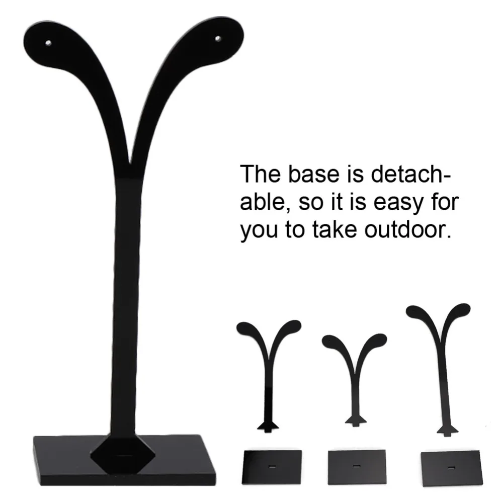 3шт акриловый материал акриловая подставка для сережек прочная конструкция M дисплей подставка для ювелирных изделий черный цвет
3шт акриловый материал акриловая подставка для сережек прочная конструкция M дисплей подставка для ювелирных изделий черный цвет