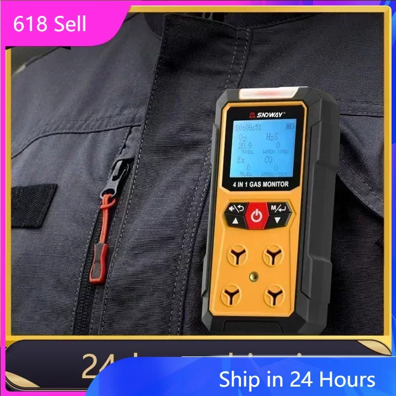 FANYUE SW-7500A Gas Detector Meter 4 In 1 Oxygen O2 Carbon Monoxide CO H2S Ex Combustible Gas Analyzer Leak Detector
FANYUE SW-7500A Gas Detector Meter 4 In 1 Oxygen O2 Carbon Monoxide CO H2S Ex Combustible Gas Analyzer Leak Detector