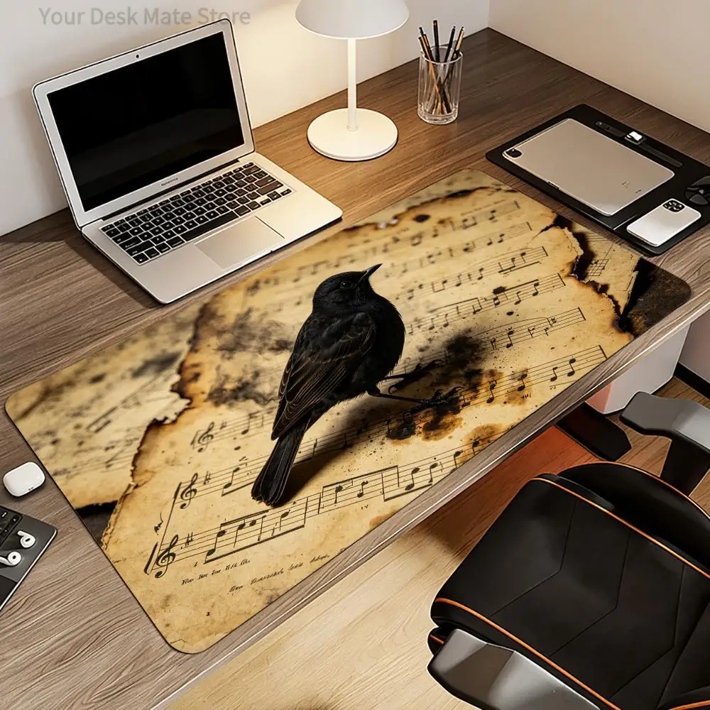 Black Bird Melody Mouse Pad Computer Accessories Office Game Table Mats Anti-slip Gaming Keyboard Mousepads Desk Pads
Black Bird Melody Mouse Pad Computer Accessories Office Game Table Mats Anti-slip Gaming Keyboard Mousepads Desk Pads