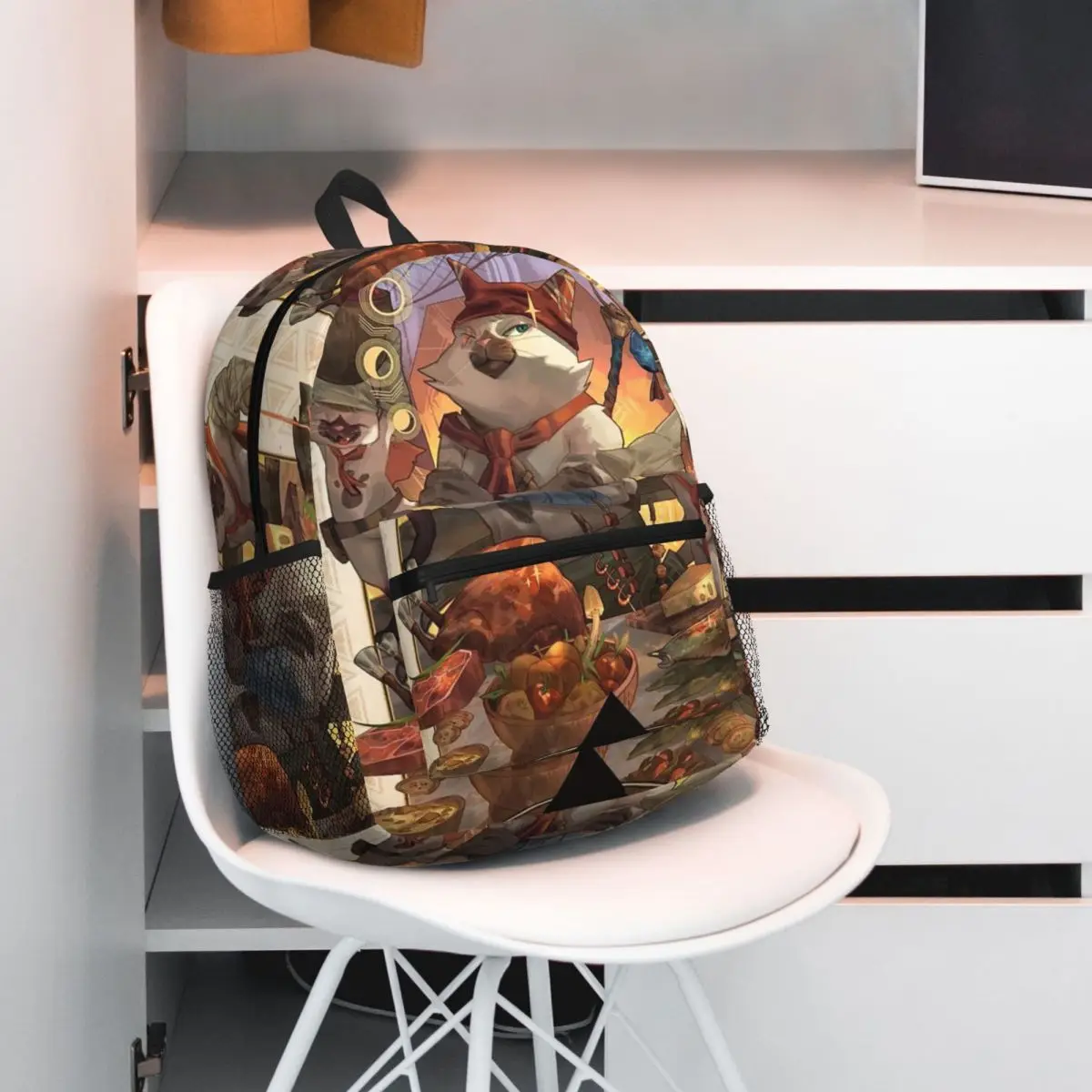 Monster Hunter Palico Cat Meowscular Backpack Student BookBag Children School Bag Computer Shoulder Bags for Boys Girls
Monster Hunter Palico Cat Meowscular Backpack Student BookBag Children School Bag Computer Shoulder Bags for Boys Girls