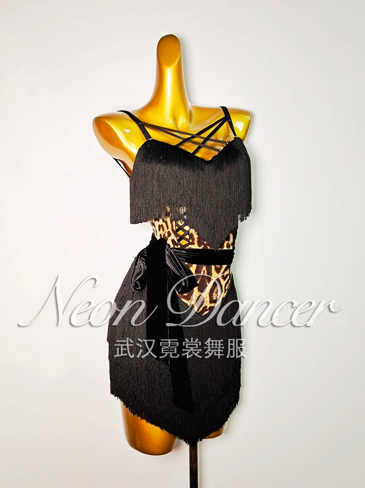 Neondancer New Women's Latin Dance Clothing Leopard Print Suspender Tassel Dress Latin Training Clothing
Neondancer New Women's Latin Dance Clothing Leopard Print Suspender Tassel Dress Latin Training Clothing