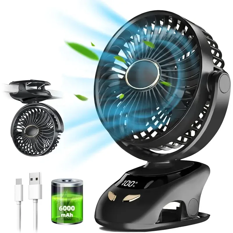 Small Desk Clip On Fan, Portable Personal USB Clip Fan For Home Office Travel Bed Stroller Camping Outdoor Golf Cart Fan
Small Desk Clip On Fan, Portable Personal USB Clip Fan For Home Office Travel Bed Stroller Camping Outdoor Golf Cart Fan