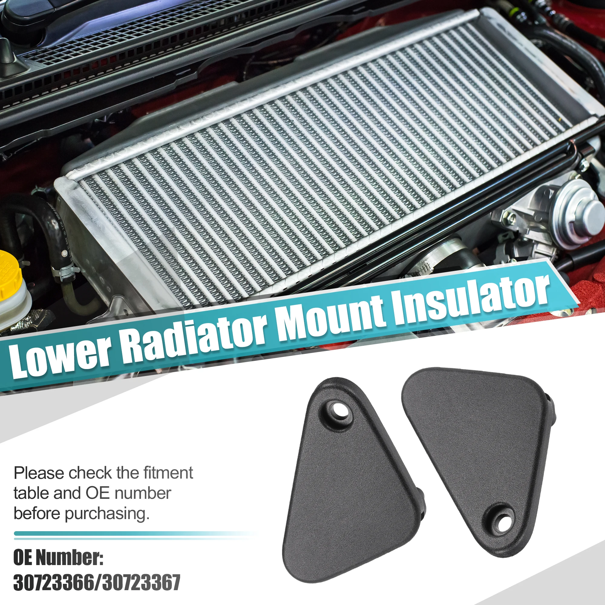 UXCELL 1 пара верхних левых и правых кронштейнов радиатора для Volvo S60 2.0l 4-цилиндровый турбо 2014-2018 гг. 
UXCELL 1 пара верхних левых и правых кронштейнов радиатора для Volvo S60 2.0l 4-цилиндровый турбо 2014-2018 гг.