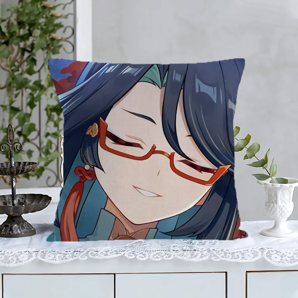 Decorating Items Home Genshin Impact XianyunCloud Decorative Cushion Cover for Pillow Room Decoration Ornamental Pillows Covers
Decorating Items Home Genshin Impact XianyunCloud Decorative Cushion Cover for Pillow Room Decoration Ornamental Pillows Covers
