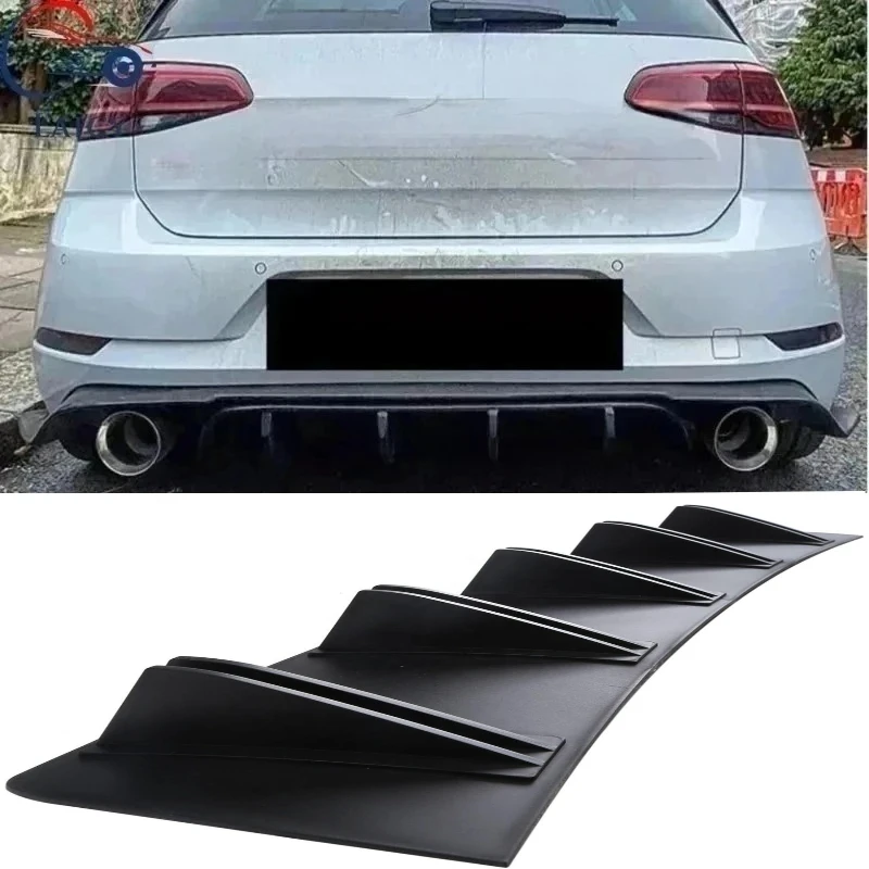 LAICY For Golf MK7.5 GTI Car Rear Diffuser Shark Fins Bumper Splitter Chin Spoiler Lip Black Shunt Rear Bumper Lip Black
LAICY For Golf MK7.5 GTI Car Rear Diffuser Shark Fins Bumper Splitter Chin Spoiler Lip Black Shunt Rear Bumper Lip Black