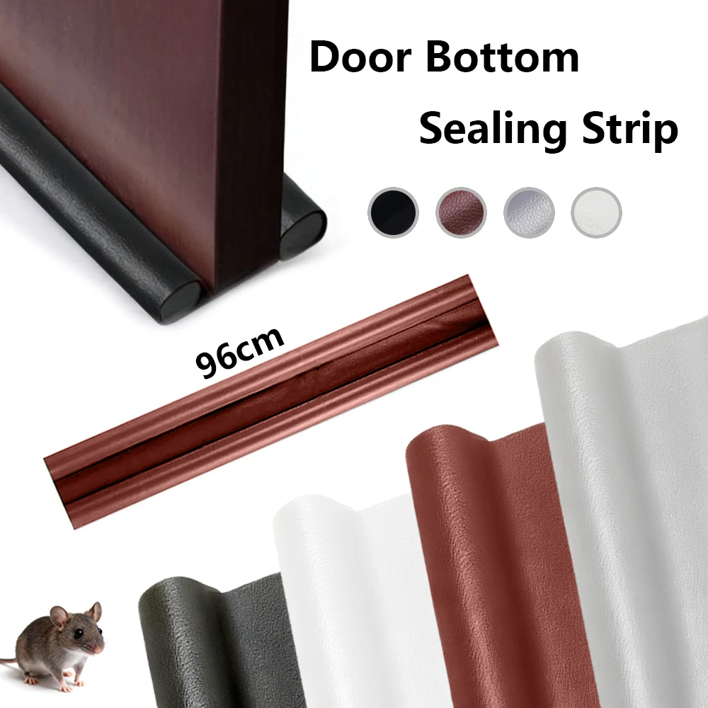 1Pc Thicker Flexible Under Door Draft Stopper - Weatherproof Door Bottom Seal Strip, Anti-Cold Gap Blocker
1Pc Thicker Flexible Under Door Draft Stopper - Weatherproof Door Bottom Seal Strip, Anti-Cold Gap Blocker