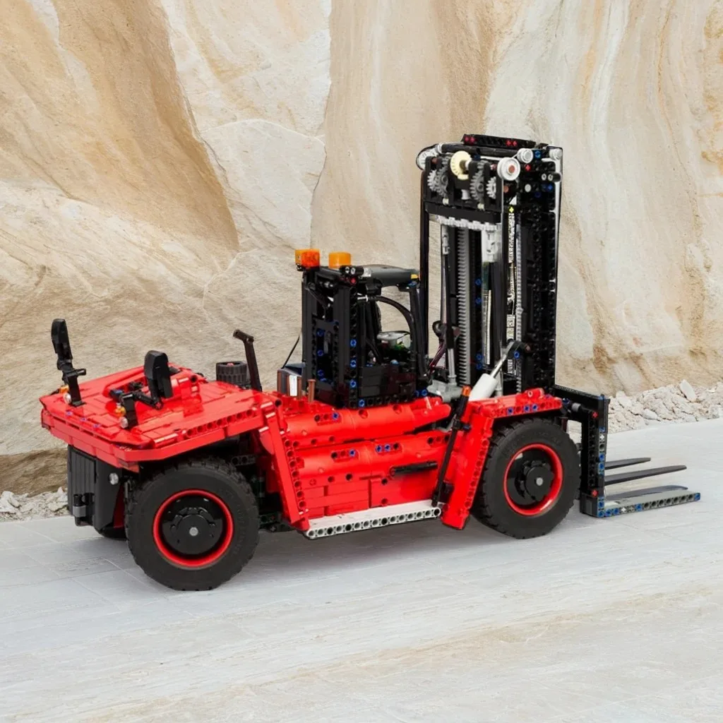 2446 Pcs 42082 Model D Heavy Forklift Truck Custom MOC Creation Building BlocksToys Gift
2446 Pcs 42082 Model D Heavy Forklift Truck Custom MOC Creation Building BlocksToys Gift