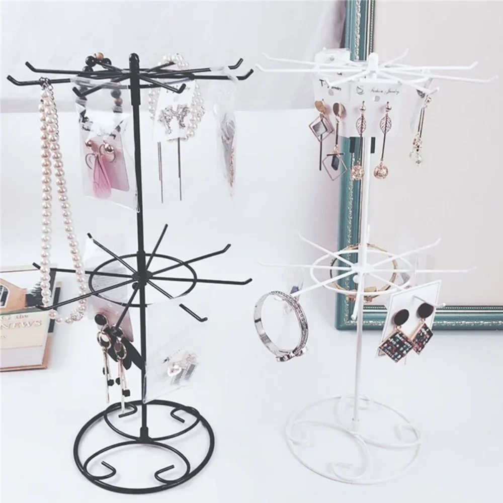 Jewellery Display Rack Black White Tiara Glasses Necklace Storage Rack Hanging Rack Rotating Metal Shelf Living Room Ornaments
Jewellery Display Rack Black White Tiara Glasses Necklace Storage Rack Hanging Rack Rotating Metal Shelf Living Room Ornaments