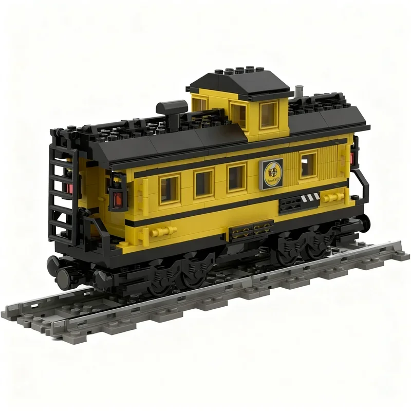 292PCS MOC City Wagon Trains Caboose Locomotive Model DIY Creative Ideas Technology AssemblyToy Birthday Gift Brick Block
292PCS MOC City Wagon Trains Caboose Locomotive Model DIY Creative Ideas Technology AssemblyToy Birthday Gift Brick Block
