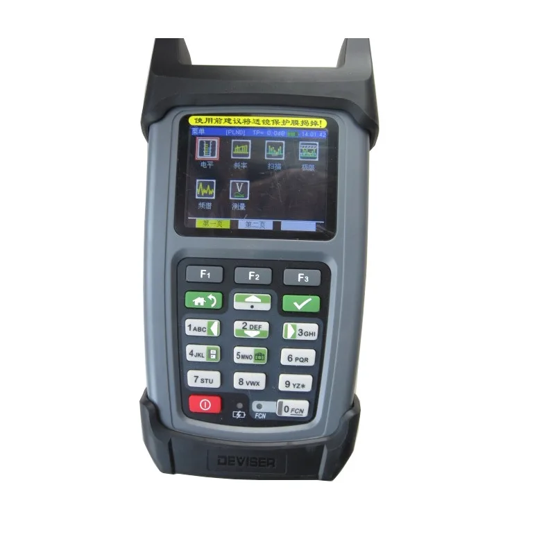 DS2100A/B Digital Signal TV Field Strength Meter DVB-C Signal Strength Measurement
DS2100A/B Digital Signal TV Field Strength Meter DVB-C Signal Strength Measurement
