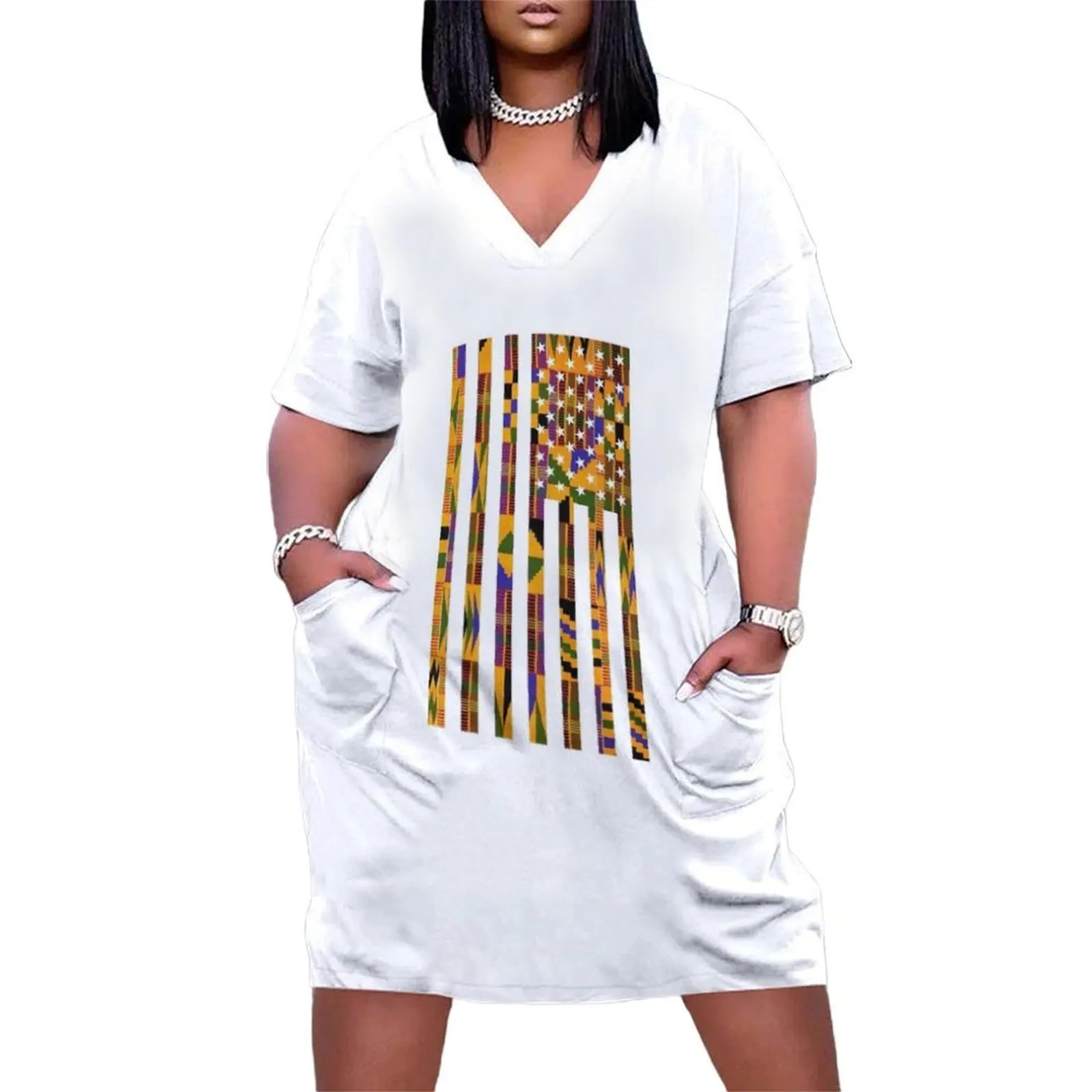 African American Flag Loose Pocket Dress dress women summer elegant dresses plus sizes Long dress woman
African American Flag Loose Pocket Dress dress women summer elegant dresses plus sizes Long dress woman
