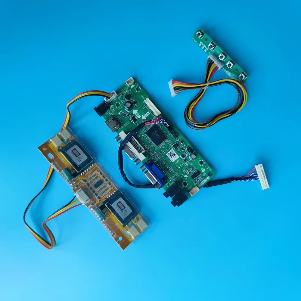 kit for LM190E08-TLL3/TLL2/TLL1/TLJ8/TLJ6/TLJ5 VGA DVI Driver Panel M.NT68676 19" Controller board 1280X1024 LVDS 4 lamps 30pin
kit for LM190E08-TLL3/TLL2/TLL1/TLJ8/TLJ6/TLJ5 VGA DVI Driver Panel M.NT68676 19" Controller board 1280X1024 LVDS 4 lamps 30pin