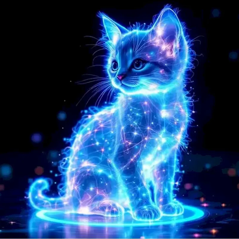 Diamond Painting Kit Luminous Cat Adult Full Square & Round Rhinestone Embroidery Rhinestone Mosaic Painting Home Decoration
Diamond Painting Kit Luminous Cat Adult Full Square & Round Rhinestone Embroidery Rhinestone Mosaic Painting Home Decoration
