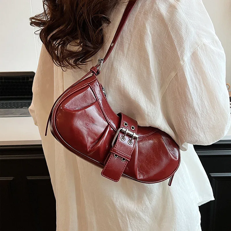 Leather Crossbody Bag Y2k For Women Clutch Purse With Adjustable Strap Hobo Bag Buckle Underarm Purse For Travel Work Shopping
Leather Crossbody Bag Y2k For Women Clutch Purse With Adjustable Strap Hobo Bag Buckle Underarm Purse For Travel Work Shopping