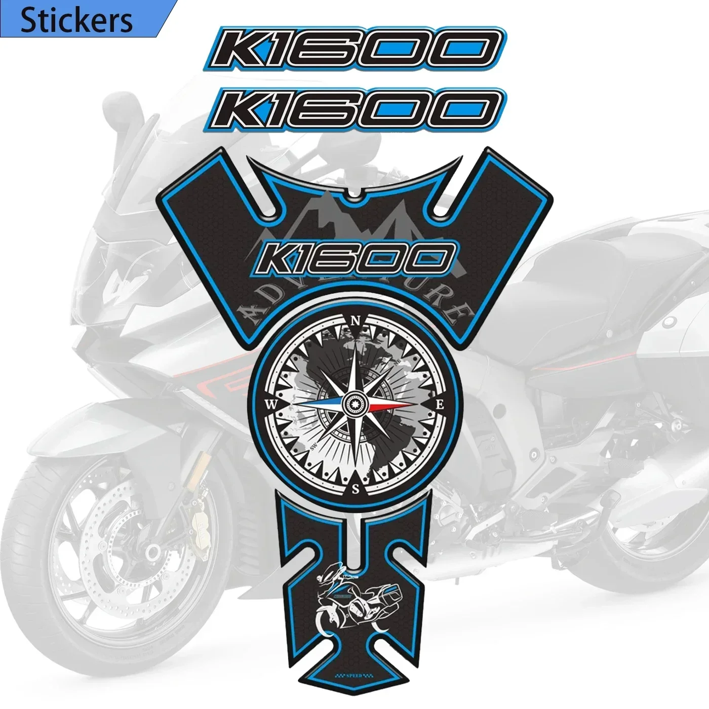 Fit BMW K 1600 B GT GTL Grand America K1600 Motorcycle Decals Protector Fairing Emblem Logo Tank Pad K1600GT 2018-2020
Fit BMW K 1600 B GT GTL Grand America K1600 Motorcycle Decals Protector Fairing Emblem Logo Tank Pad K1600GT 2018-2020