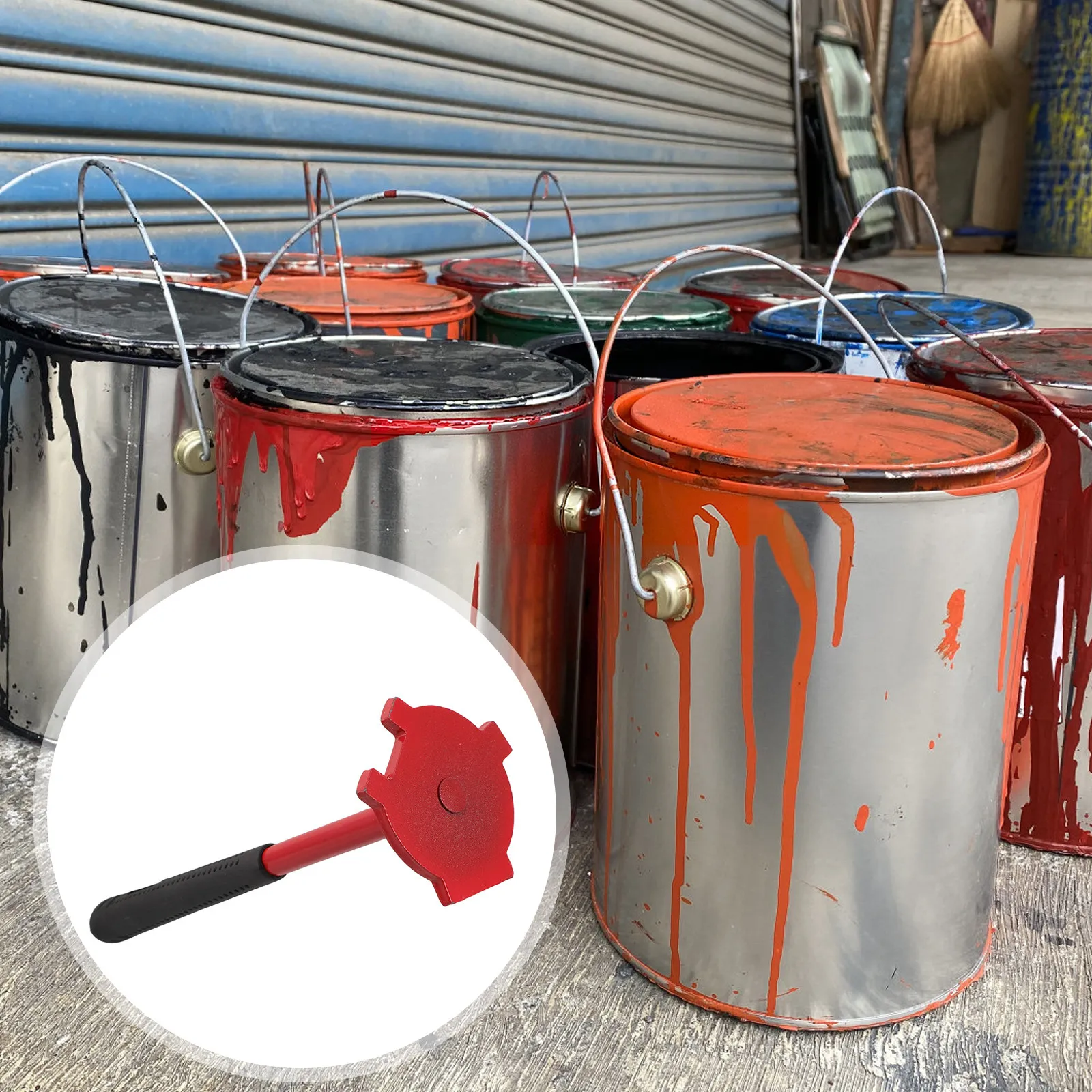 Universal Drum Wrench for Oil Barrels Paint Buckets Glue Containers Heavy Duty Metal Lid Opener Tool Barrel Bung Puller Cap
Universal Drum Wrench for Oil Barrels Paint Buckets Glue Containers Heavy Duty Metal Lid Opener Tool Barrel Bung Puller Cap