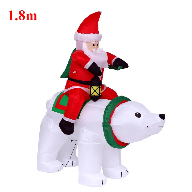 1.8M Christmas Inflatable Decoration Toy with LED Light For Yard and Garden Outdoor Decoration
1.8M Christmas Inflatable Decoration Toy with LED Light For Yard and Garden Outdoor Decoration
