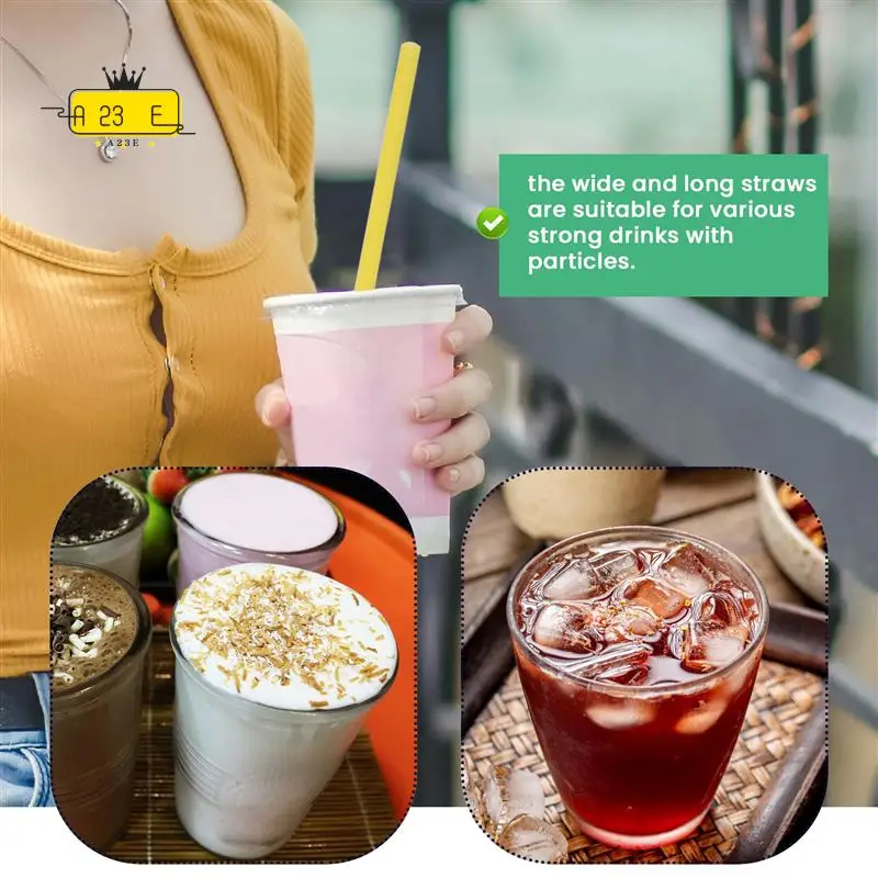 A23E-300Pcs 10.3In Jumbo Straws Smoothie Straws Milkshake Straws Extra Wide Extra Long Assorted Bright Colors
A23E-300Pcs 10.3In Jumbo Straws Smoothie Straws Milkshake Straws Extra Wide Extra Long Assorted Bright Colors