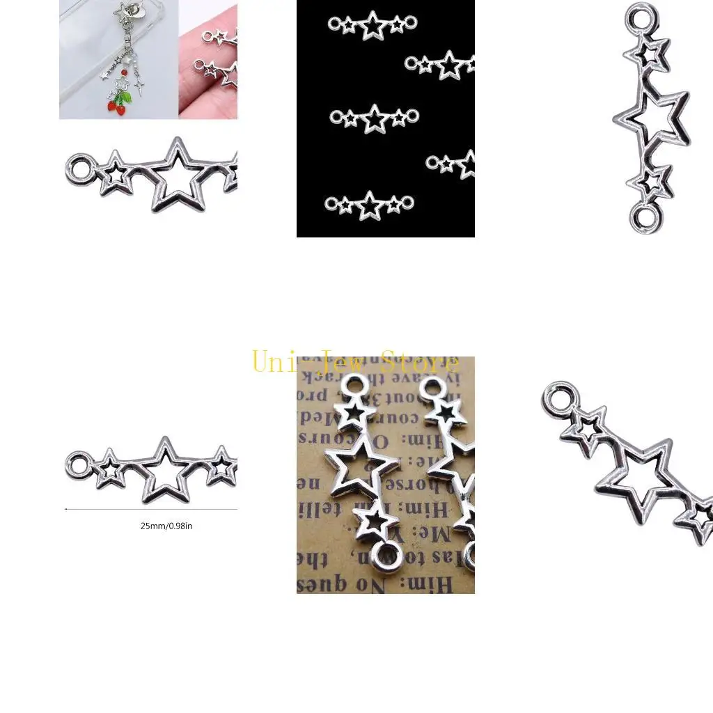 40 ГБ 400 шт., гладкие пентаграммы, украшения, модные подвески со звездами и подвесками с отверстиями в виде пентаграмм для
40 ГБ 400 шт., гладкие пентаграммы, украшения, модные подвески со звездами и подвесками с отверстиями в виде пентаграмм для