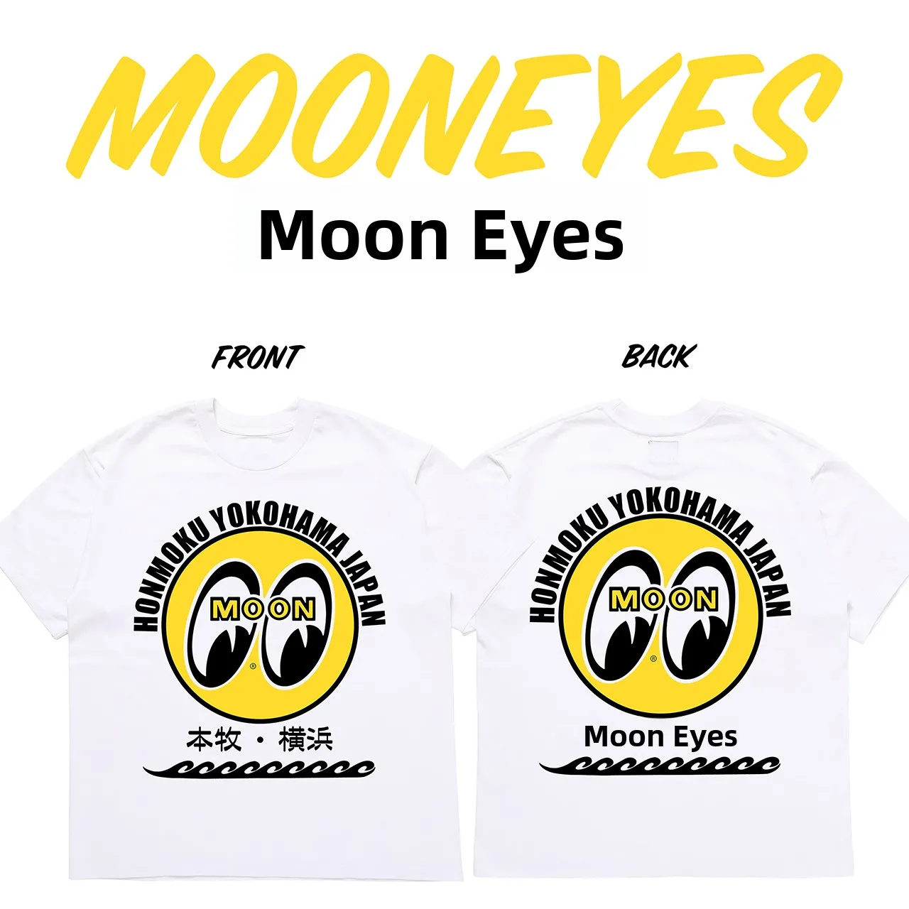 Футболка Mooneyes из чистого хлопка, уличная одежда, мотоциклетная, для серфинга, в американском ретро-стиле, дышащая, с коротким рукавом
Футболка Mooneyes из чистого хлопка, уличная одежда, мотоциклетная, для серфинга, в американском ретро-стиле, дышащая, с коротким рукавом
