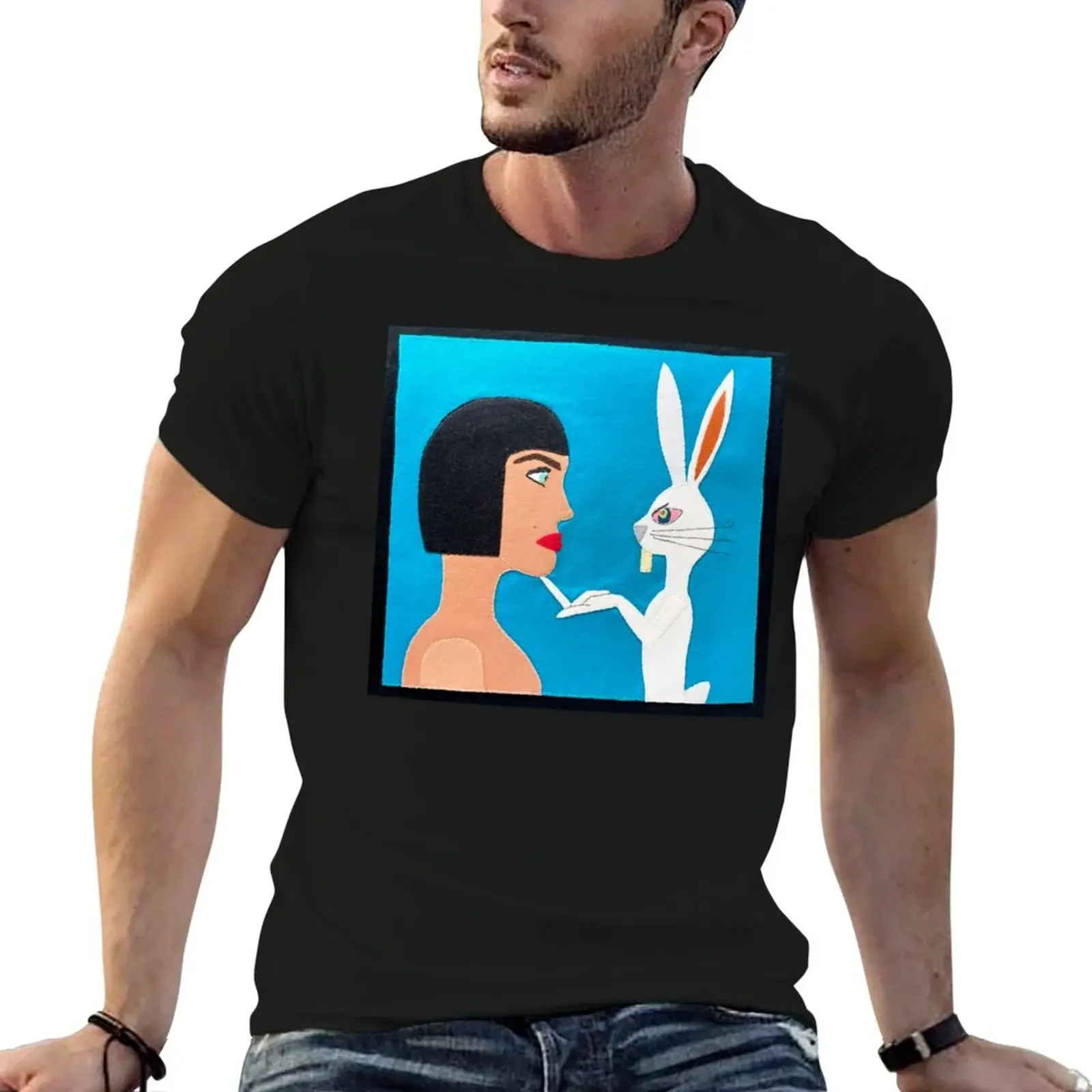 Aliss and the White Rabbit T-Shirt boys animal print custom shirt plain t shirt men
Aliss and the White Rabbit T-Shirt boys animal print custom shirt plain t shirt men
