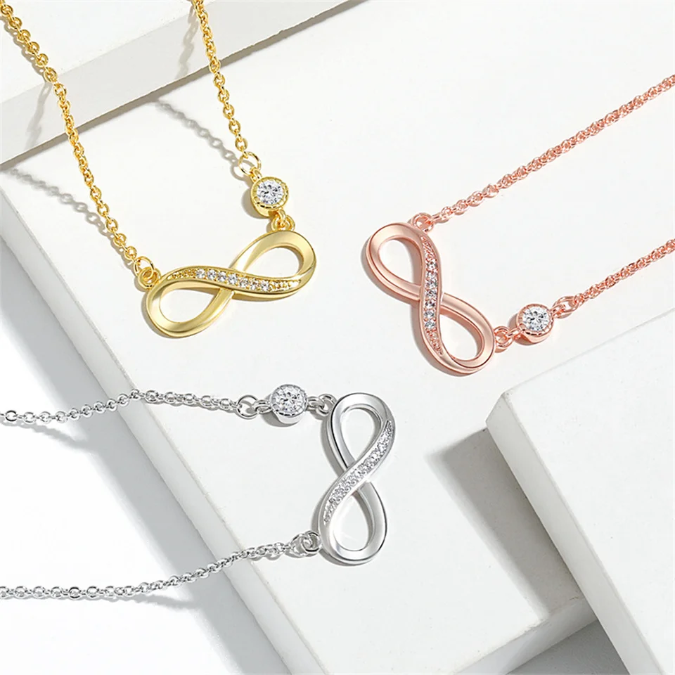 Hot Selling Love Infinity Necklace Free Shipping Items High-end Simple Mobius Infinity Symbol Necklace Stainless Steel Jewelry
Hot Selling Love Infinity Necklace Free Shipping Items High-end Simple Mobius Infinity Symbol Necklace Stainless Steel Jewelry
