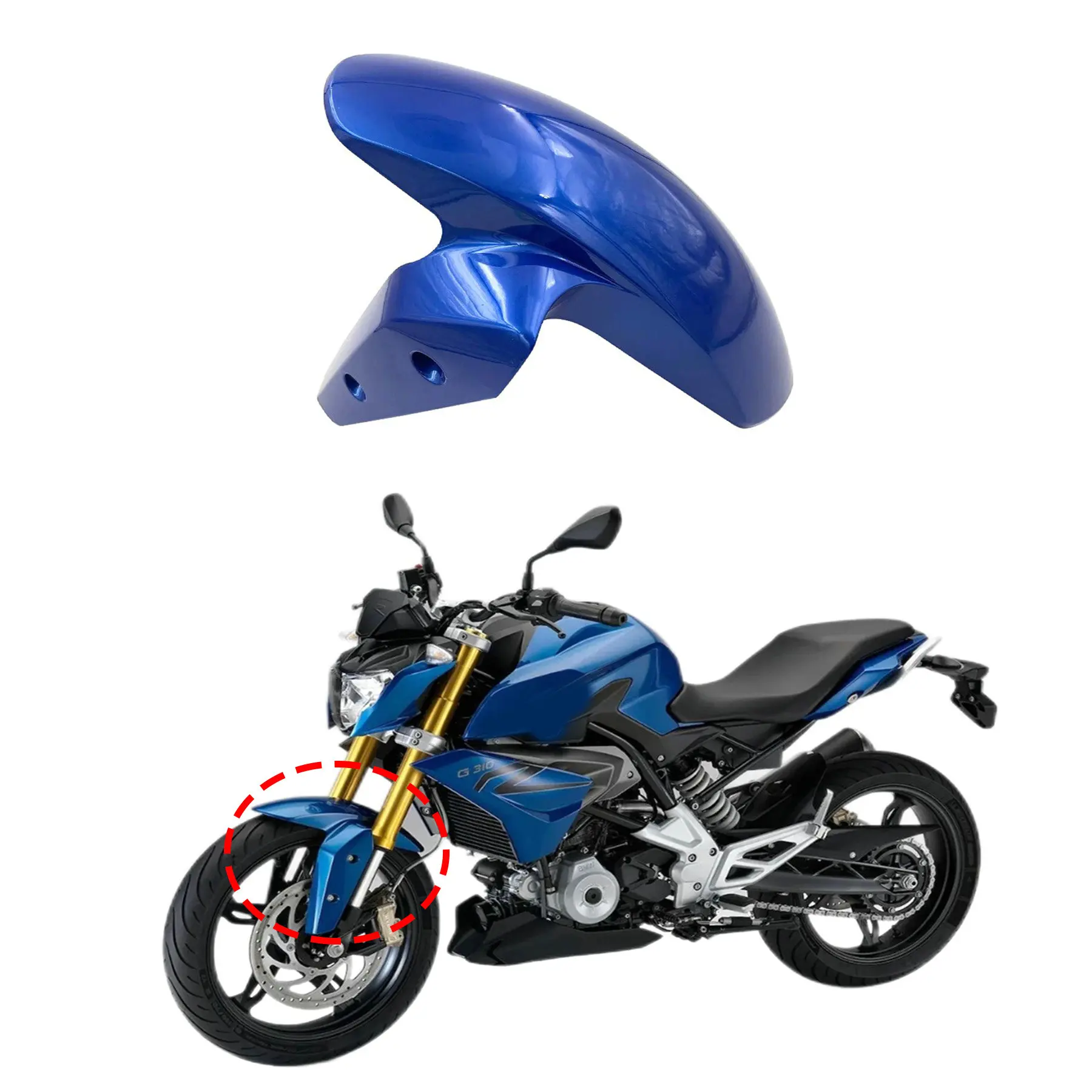 Fit For BMW G310R G 310 R G 310R 2017 2018 2019 2020 2021 Motorcycle Front Wheel Fender Mudguard Splash Guard Fairing
Fit For BMW G310R G 310 R G 310R 2017 2018 2019 2020 2021 Motorcycle Front Wheel Fender Mudguard Splash Guard Fairing
