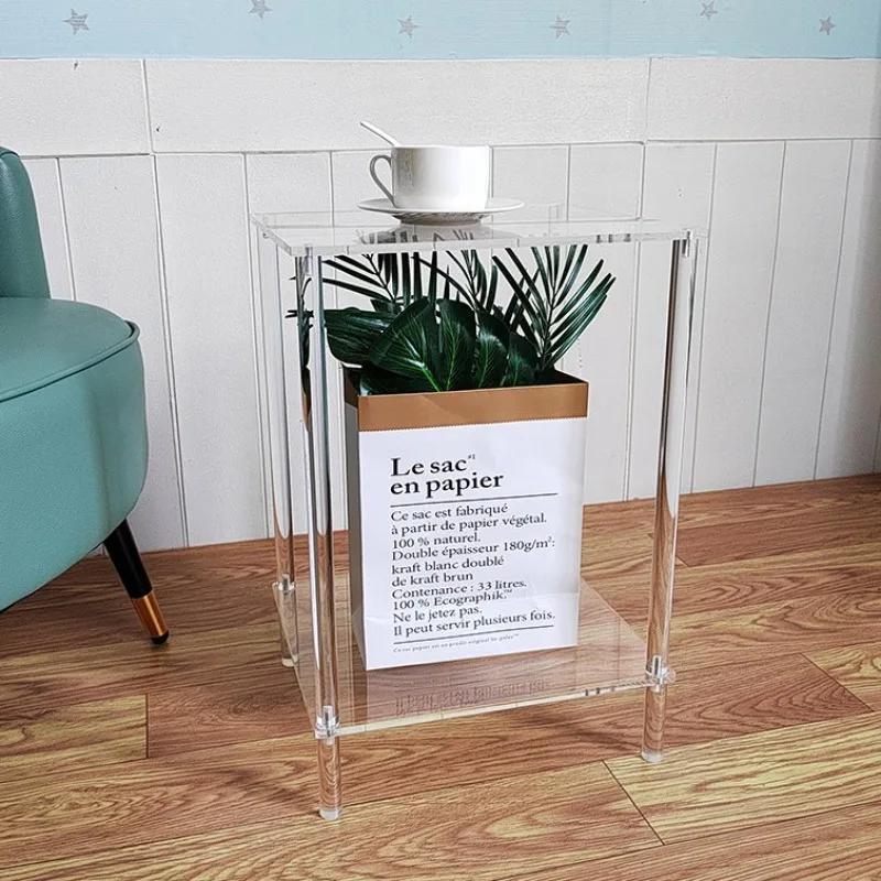 Acrylic living room side table wholesale plexiglass display stand high transparent office coffee table
Acrylic living room side table wholesale plexiglass display stand high transparent office coffee table
