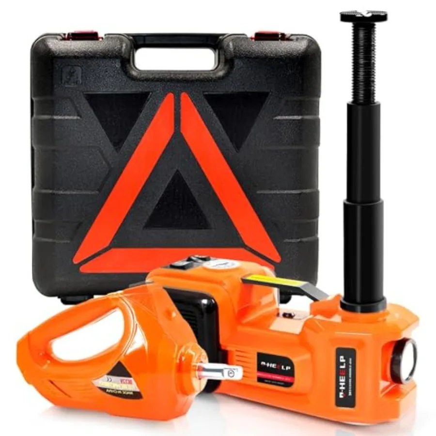 Electric Car Jack Kit 5Ton 12V Hydraulic Car Jack Lift Lifting Range: 6.1~17.7 inch with Electric Impact Wrench for SUV MPV Sed
Electric Car Jack Kit 5Ton 12V Hydraulic Car Jack Lift Lifting Range: 6.1~17.7 inch with Electric Impact Wrench for SUV MPV Sed