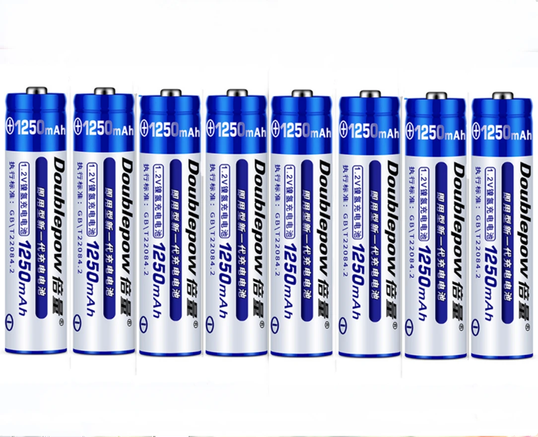 8pcs/lot AAA rechargeable battery 1250mAh 1.2V Ni-MH battery suitable for flashlight toy battery
8pcs/lot AAA rechargeable battery 1250mAh 1.2V Ni-MH battery suitable for flashlight toy battery