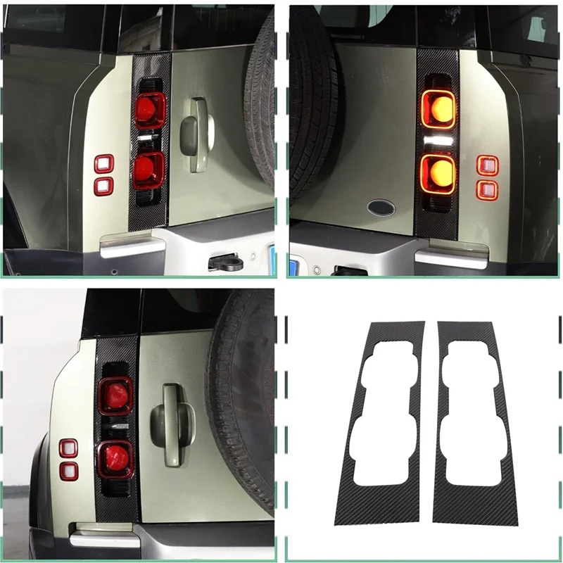 Sp-углеродное волокно для Land Rover Defender 90 110 130 2020-2024, крышка заднего фонаря, накладка, внешние аксессуары
Sp-углеродное волокно для Land Rover Defender 90 110 130 2020-2024, крышка заднего фонаря, накладка, внешние аксессуары