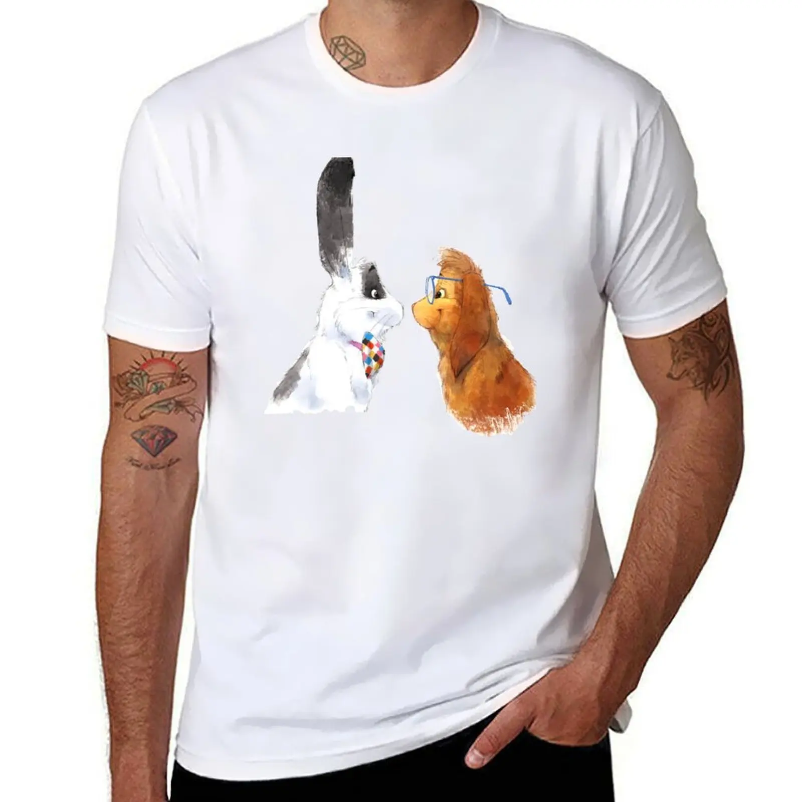 Marlon Bundo and Wesley T-Shirt cotton t shirts high quality funny t shirts dark humor T-Shirt
Marlon Bundo and Wesley T-Shirt cotton t shirts high quality funny t shirts dark humor T-Shirt
