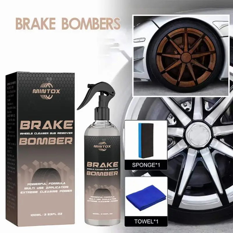 Iron Remover 100ml Protect Wheels And Brake Discs From Iron Dust Rim Rust Cleaner Stealth Brake Bomber Cleaning Spray For Cars
Iron Remover 100ml Protect Wheels And Brake Discs From Iron Dust Rim Rust Cleaner Stealth Brake Bomber Cleaning Spray For Cars