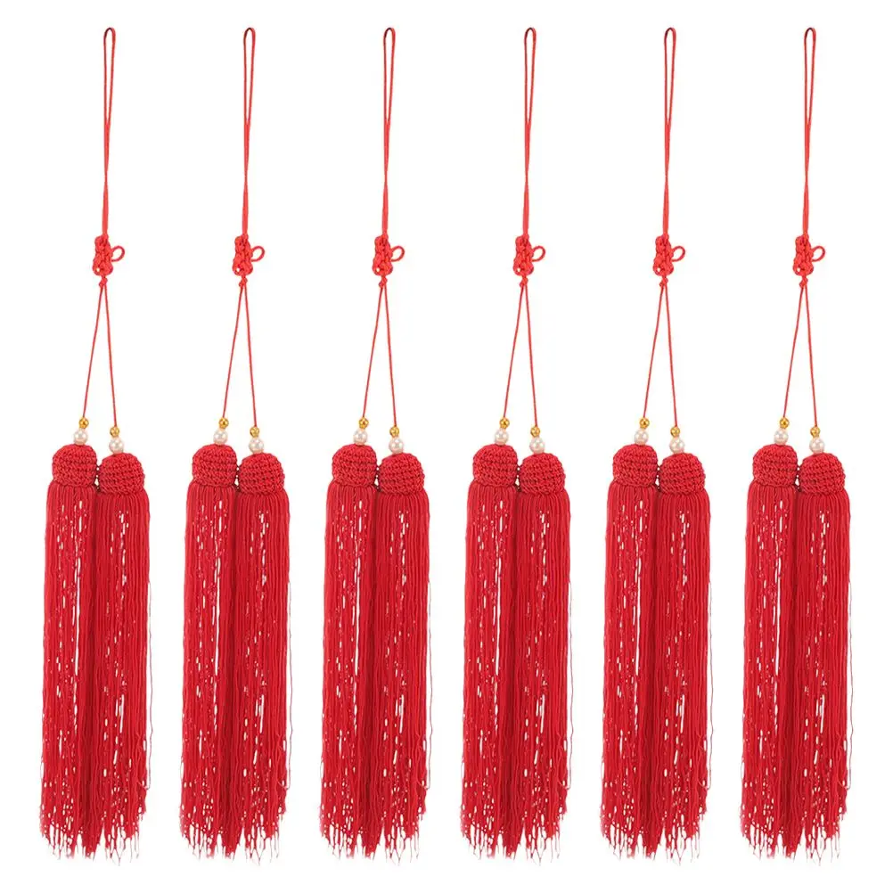 6 Pcs Martial Tai Chi Tassel Decor Hanging Cloth Colored Pendant Spike Bright Color Accessories Fitness Kids
6 Pcs Martial Tai Chi Tassel Decor Hanging Cloth Colored Pendant Spike Bright Color Accessories Fitness Kids