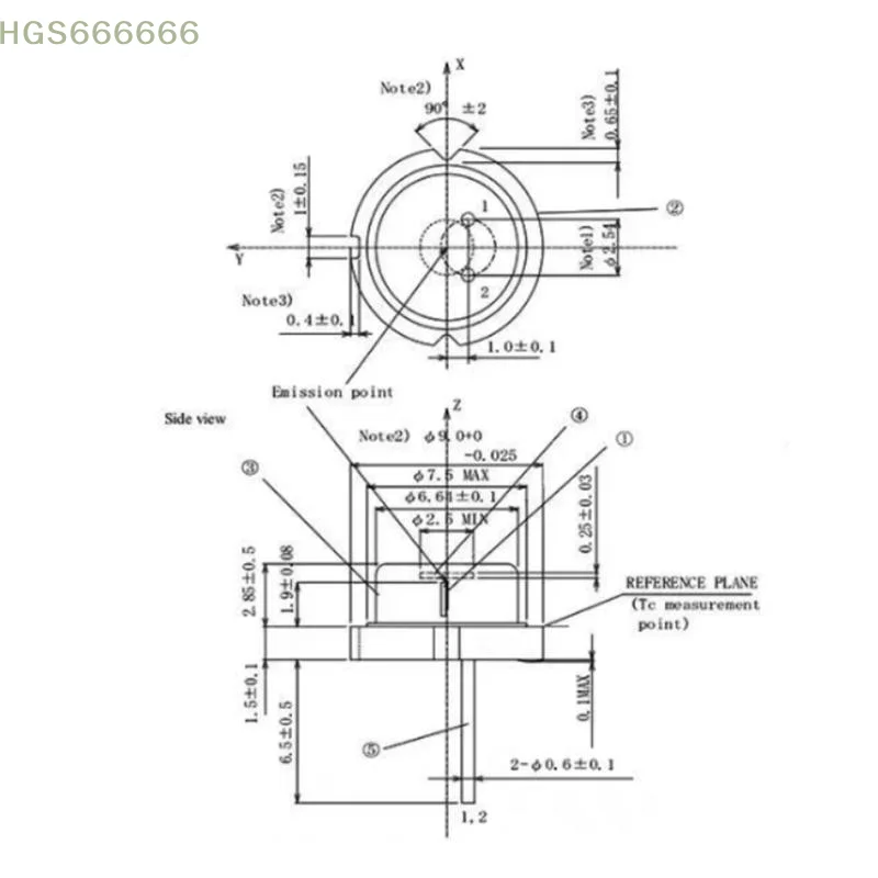450nm Blue Light LD 9mm Accessories 435nm 440nm 6W GH04C06V9G Laser Diode
450nm Blue Light LD 9mm Accessories 435nm 440nm 6W GH04C06V9G Laser Diode