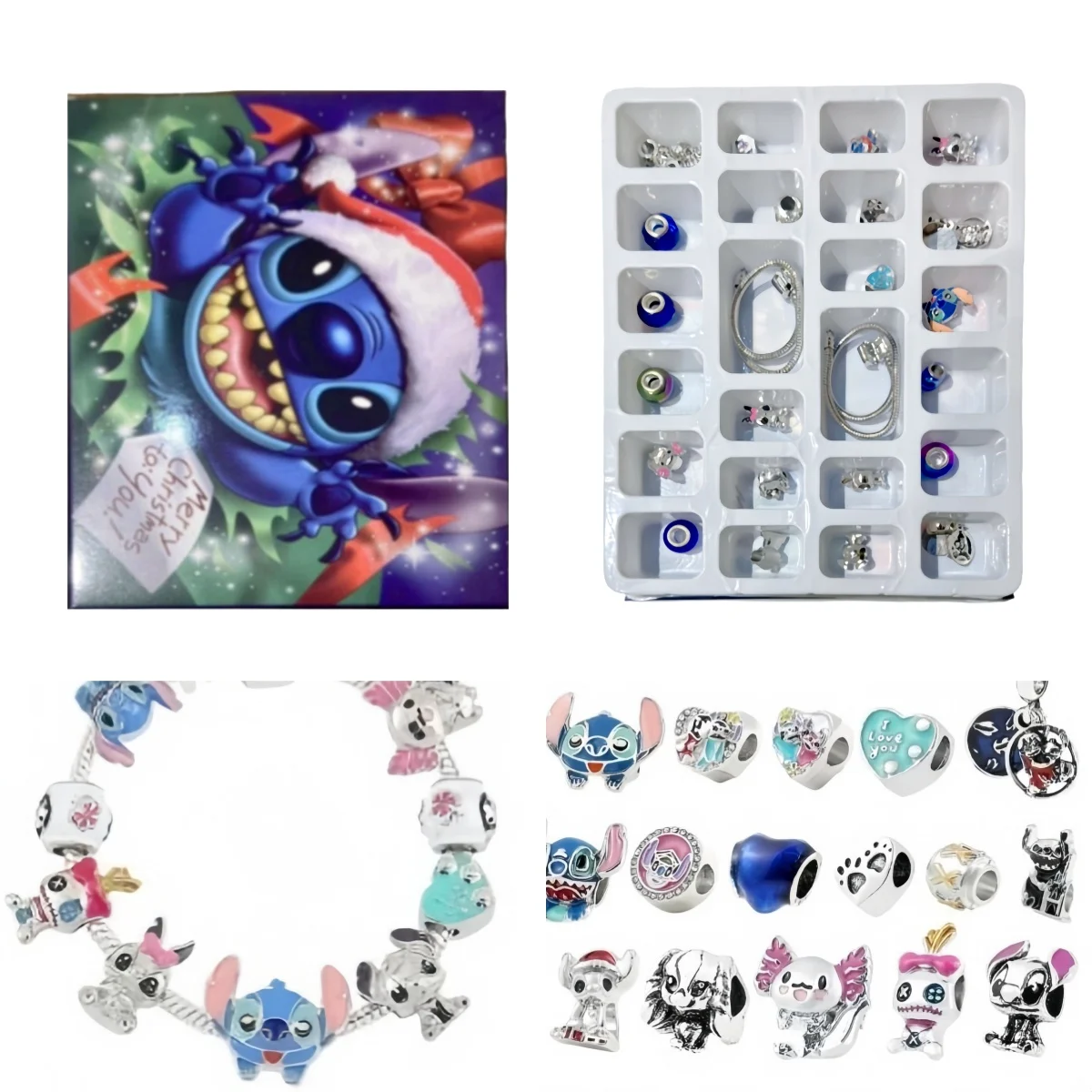 Новый стежок Микки Рождественский адвент-календарь Дисней Браслеты Рождественские наборы для изготовления ювелирных изделий своими руками Детские подарки Аксессуары
Новый стежок Микки Рождественский адвент-календарь Дисней Браслеты Рождественские наборы для изготовления ювелирных изделий своими руками Детские подарки Аксессуары