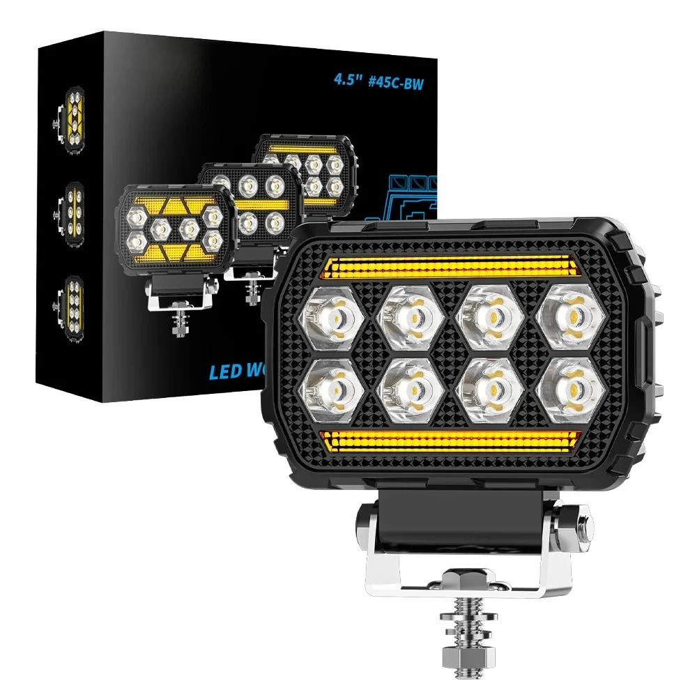 1PCS 4.5 Inch Oval LED Work Light DRL Off Road Spotlight High Bright Focus Driving Lamp Car Auxiliary Moto Accesorios 3000K6000K
1PCS 4.5 Inch Oval LED Work Light DRL Off Road Spotlight High Bright Focus Driving Lamp Car Auxiliary Moto Accesorios 3000K6000K