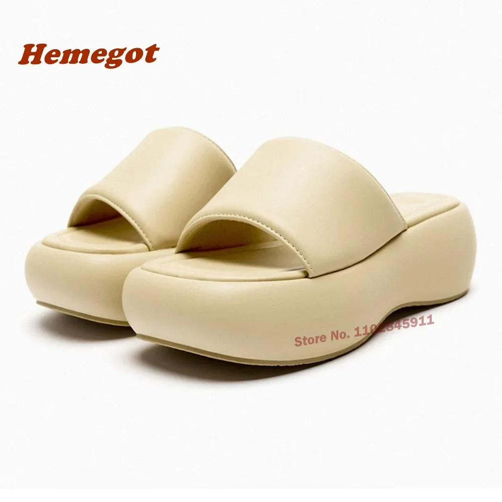 Open Toe Softwear Beige Women's Sandals Newest Platform Thick Sole Slippers Summer Outside 2025 Casual Beach Shoes Luxury Solid
Open Toe Softwear Beige Women's Sandals Newest Platform Thick Sole Slippers Summer Outside 2025 Casual Beach Shoes Luxury Solid