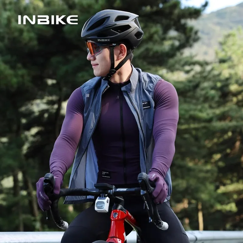 INBIKE Мужской велосипедный жилет, дышащая велосипедная спортивная куртка с эластичными манжетами, многофункциональные карманы для повышения производительности
INBIKE Мужской велосипедный жилет, дышащая велосипедная спортивная куртка с эластичными манжетами, многофункциональные карманы для повышения производительности
