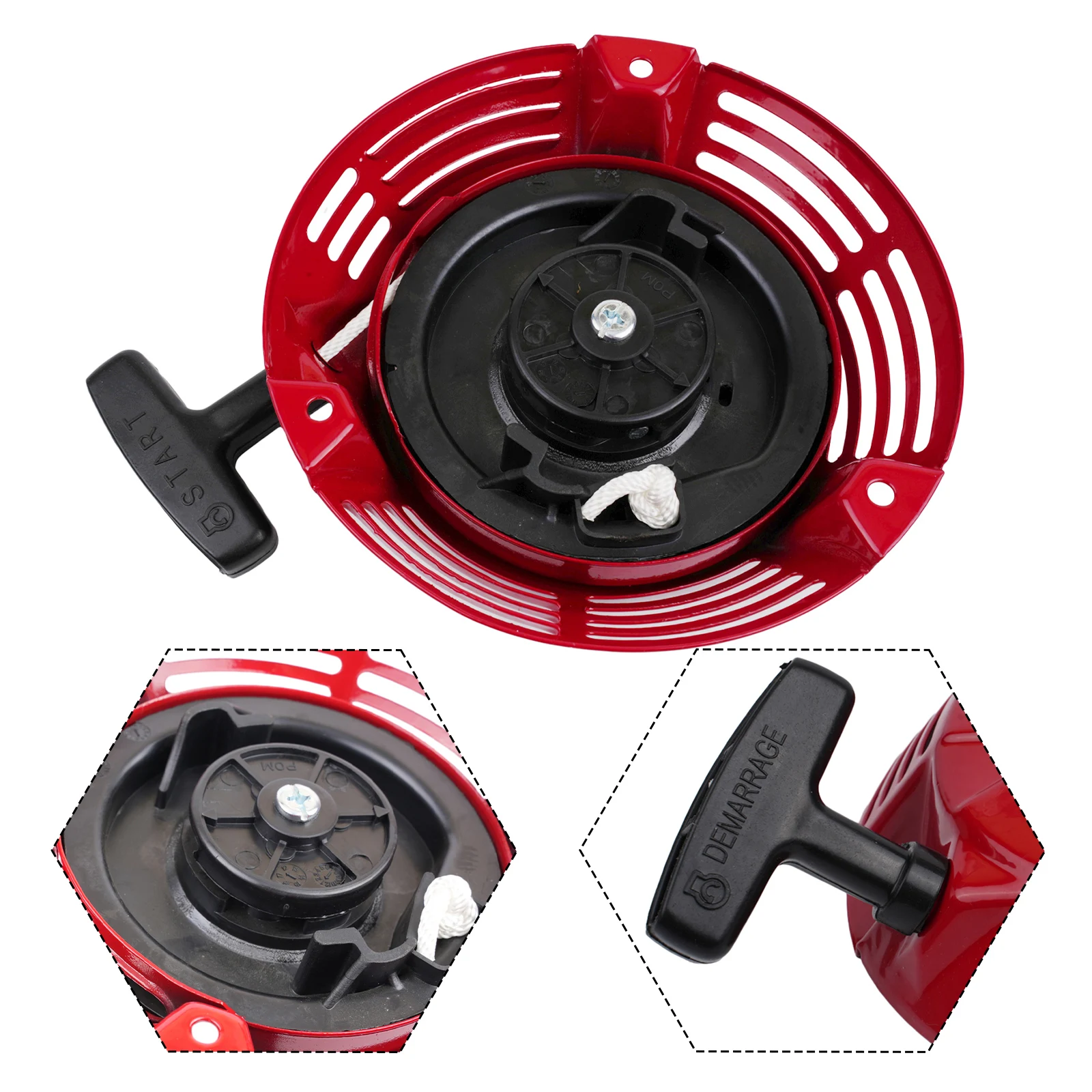 Деталь стартера для Honda Starter 28400-ZE6-T02 HR Запчасти для газонокосилки Стартер для газонокосилки с возвратным ходом для Honda, полезный
Деталь стартера для Honda Starter 28400-ZE6-T02 HR Запчасти для газонокосилки Стартер для газонокосилки с возвратным ходом для Honda, полезный