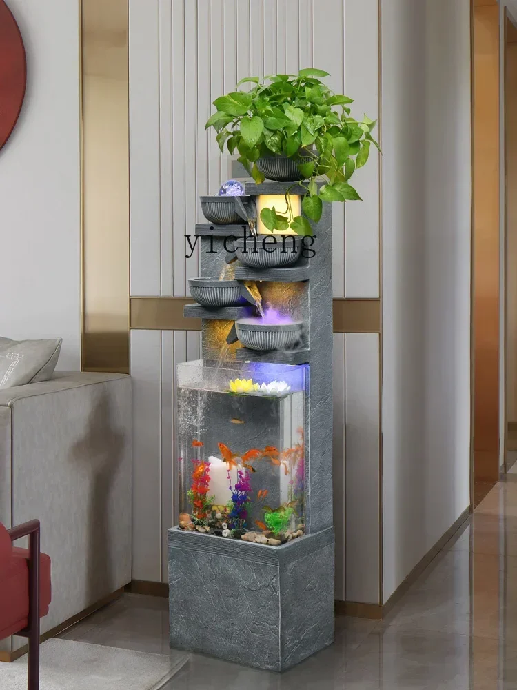 simple water ornaments living room round fish tank floor water landscape office decorative figurines home accessories
simple water ornaments living room round fish tank floor water landscape office decorative figurines home accessories