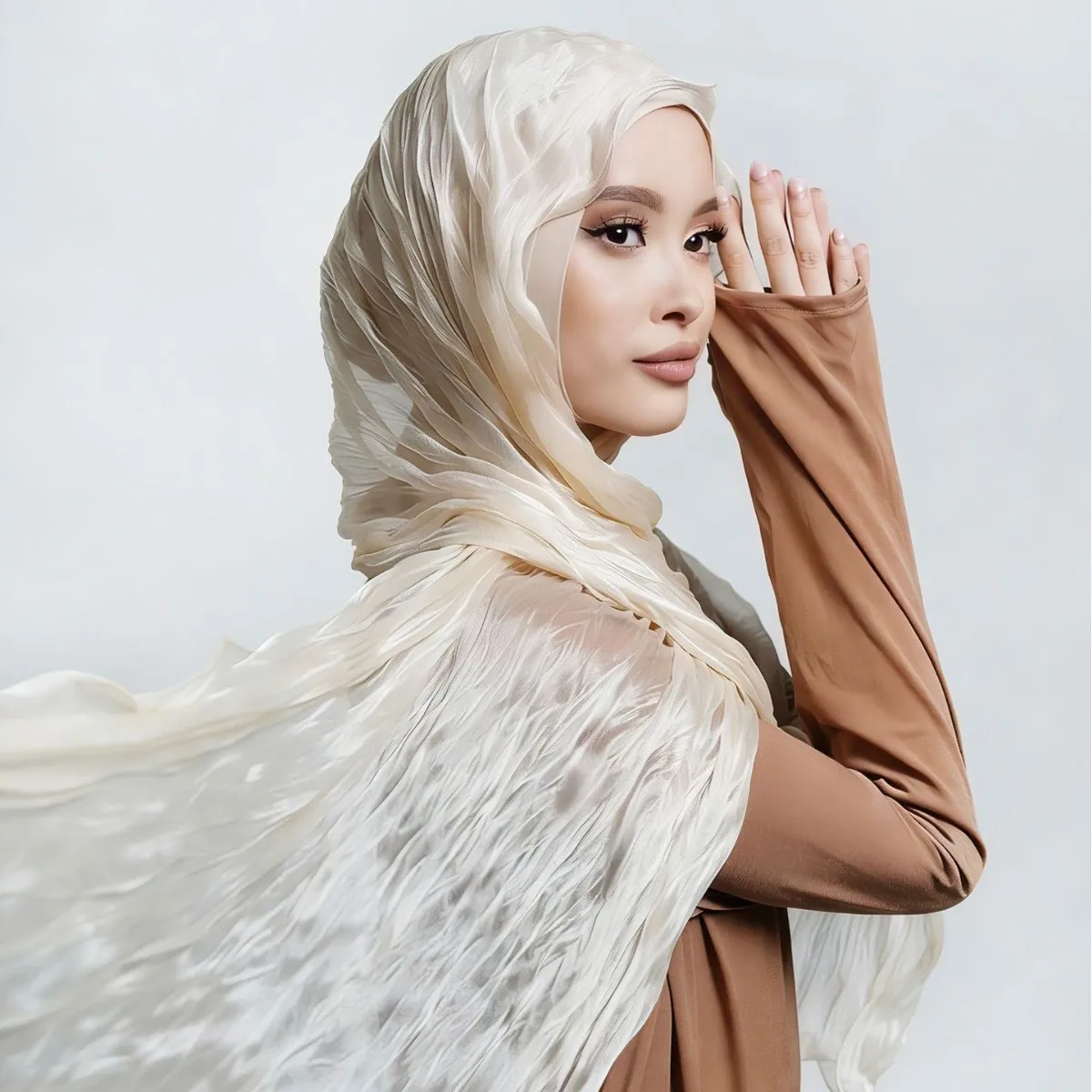 Soft Bonnet Scarf Breathable Hijab Ethnic Turban Full Neck Coverage Long Head Wrap Solid Undercap Headband Headwear For Women
Soft Bonnet Scarf Breathable Hijab Ethnic Turban Full Neck Coverage Long Head Wrap Solid Undercap Headband Headwear For Women