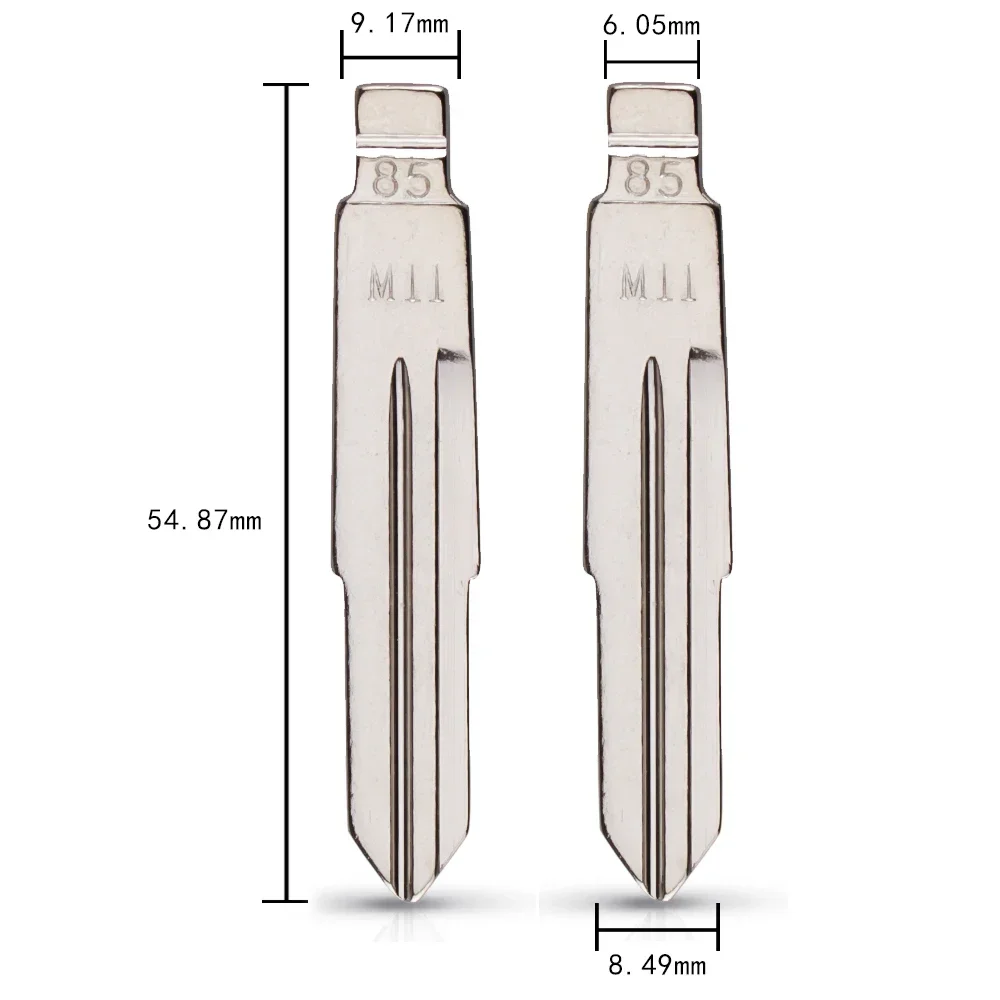 10 шт. NO.85 металлическая пустая необрезанная откидная крышка KD с дистанционным лезвием для ключа автомобиля # 85 для Chery Original Blade M11 Key Blade 
10 шт. NO.85 металлическая пустая необрезанная откидная крышка KD с дистанционным лезвием для ключа автомобиля # 85 для Chery Original Blade M11 Key Blade